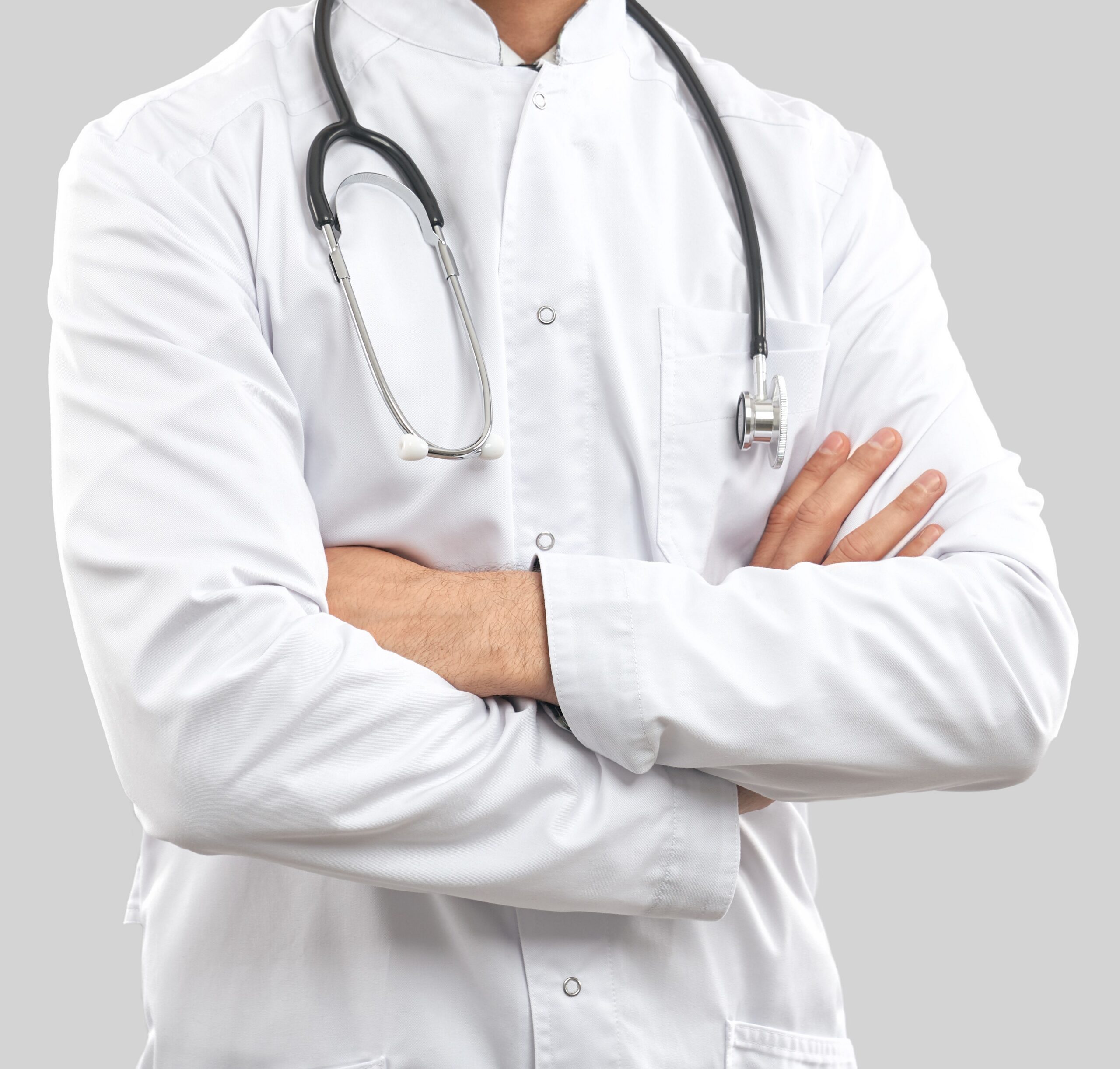 Male Doctor Gloomy Healthcare Hospital Gurugram